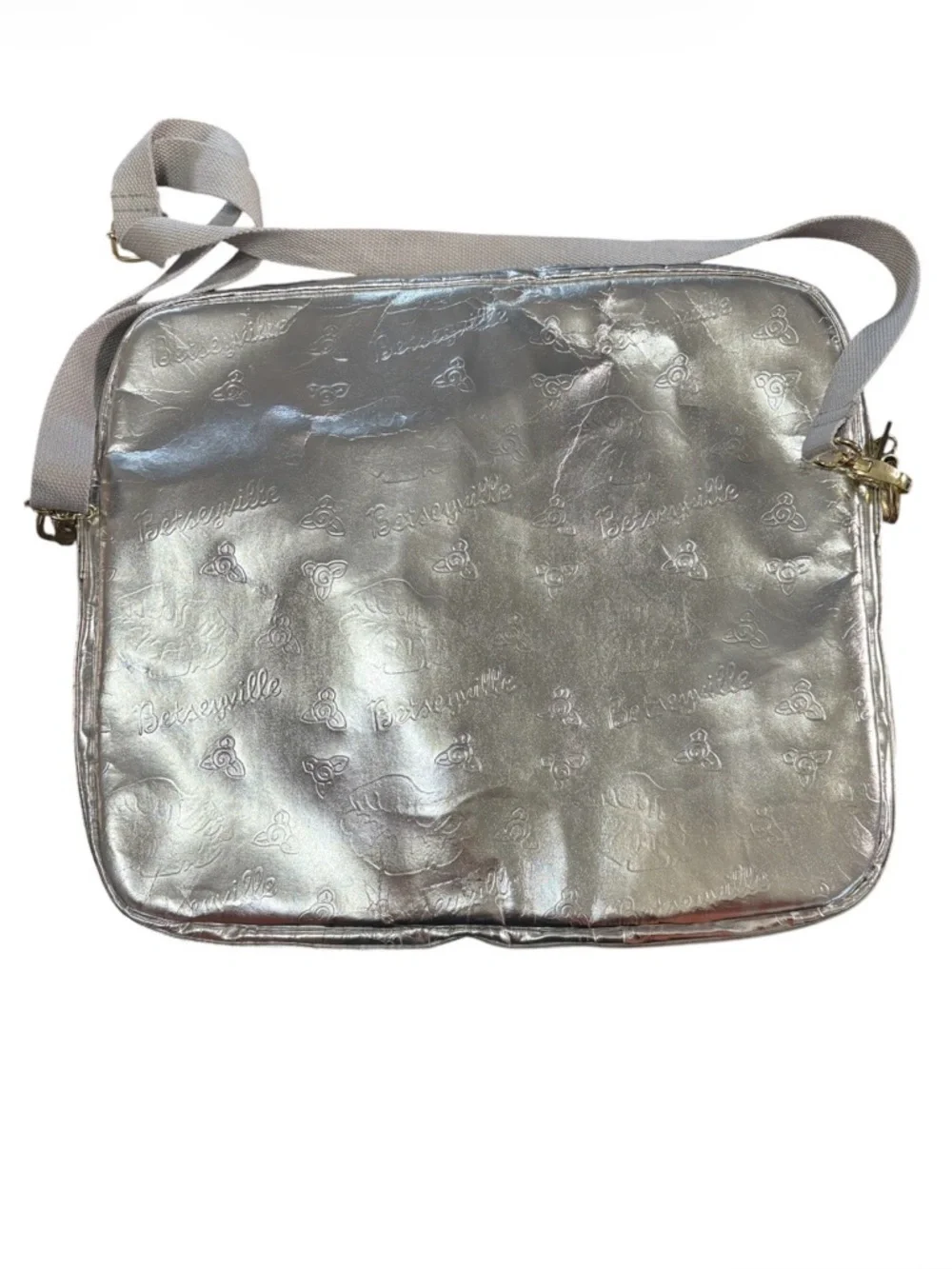 Betsey Johnson Betseyville Metallic Laptop Case
